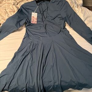 Halara lace up dress